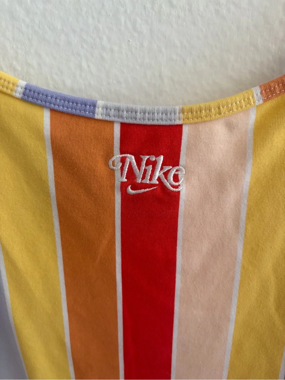 Multicolor Stripe Nike Dress